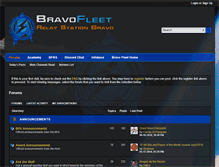Tablet Screenshot of forum.bravofleet.com